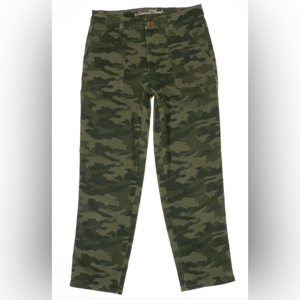 Universal Thread Camouflage Pants - Green
